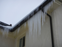 Icicles - representing the cryosphere in southeastern PA